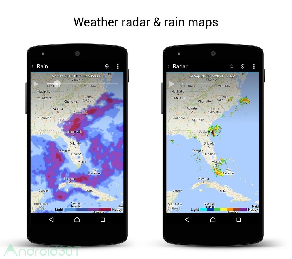 دانلود Weather Live 6.41.1 – برنامه هواشناسی زیبای اندروید!