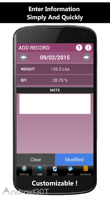 دانلود Weigh-In Deluxe Weight Tracker 7.18.1 – برنامه کاهش وزن اندروید
