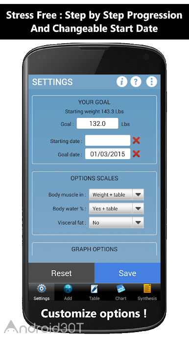 دانلود Weigh-In Deluxe Weight Tracker 7.18.1 – برنامه کاهش وزن اندروید