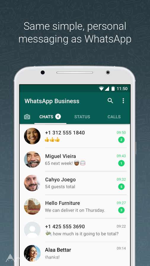دانلود واتساپ بیزینس 2023 جدید WhatsApp Business 2.23.4.5 اندروید