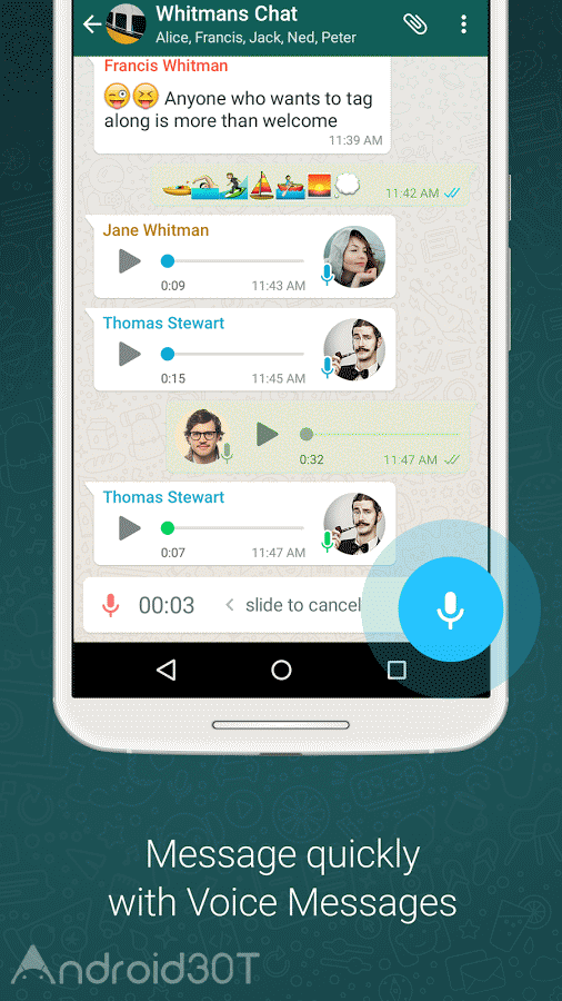 دانلود واتساپ 2022 نسخه جدید WhatsApp 2.22.11.16 اندروید
