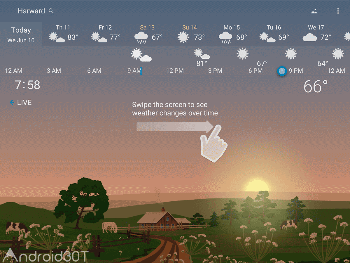 دانلود YoWindow Weather 2.31.3 – برنامه هواشناسی زیبای اندروید