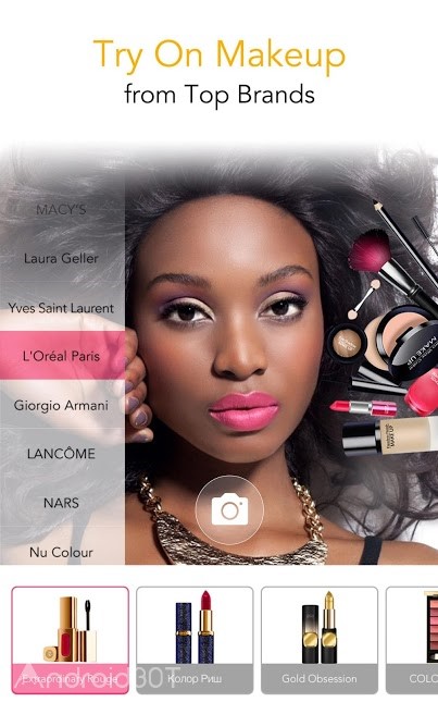 دانلود YouCam Makeup – Makeover Studio 5.87.5 – برنامه آرایشگاه مجازی اندوید