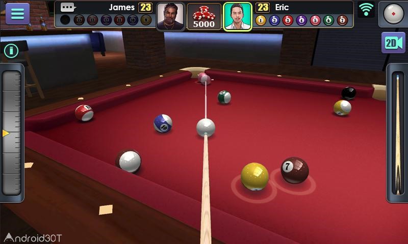 دانلود 3D Pool Ball 2.2.3.5 – بازی بیلیارد سه بعدی برای اندروید