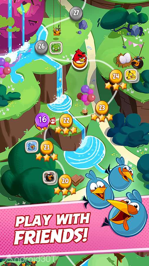 دانلود Angry Birds Blast 2.2.9 – بازی پازلی انفجار پرندگان خشمگین اندروید