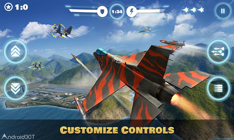 دانلود Ace Force: Joint Combat 2.6.1 – بازی اکشن نبرد هوایی اندروید