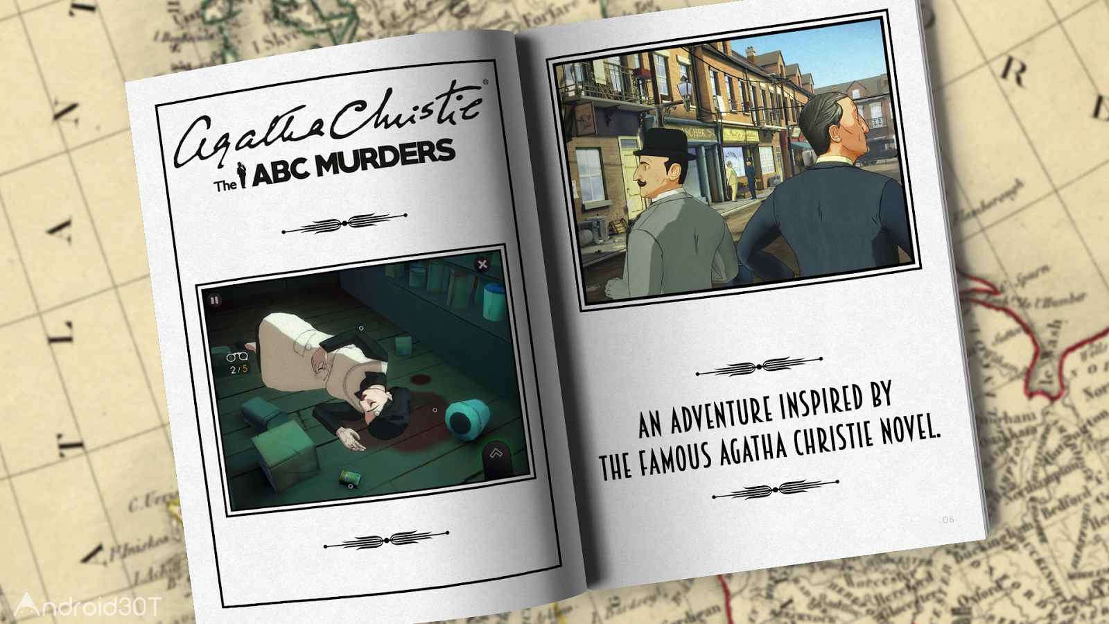 دانلود Agatha Christie – The ABC Murders 1.1.1 – بازی هرکول پوآرو برای اندروید