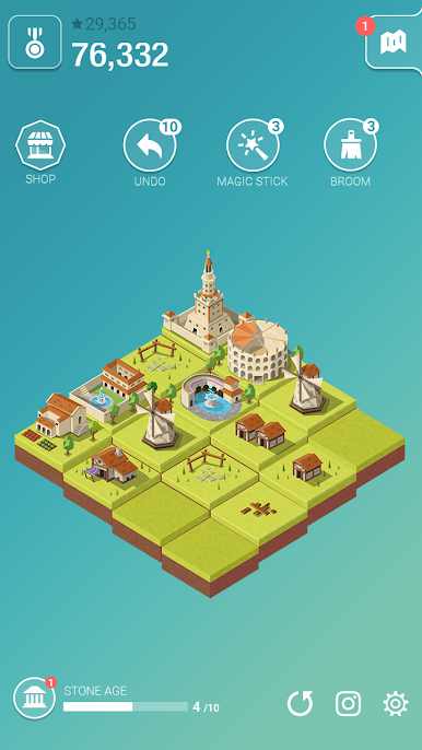 دانلود Age of 2048: Civilization City Building Games 2.5.1 – بازی پازلی جالب برای اندروید