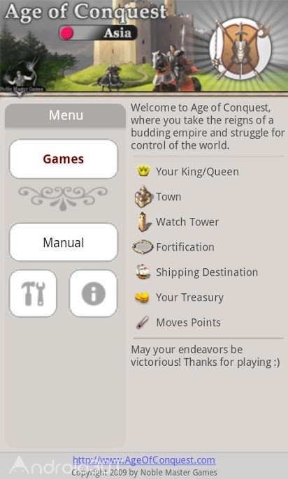 دانلود Age of Conquest: Asia 1.0.21 – بازی استراتژیکی کم حجم اندروید