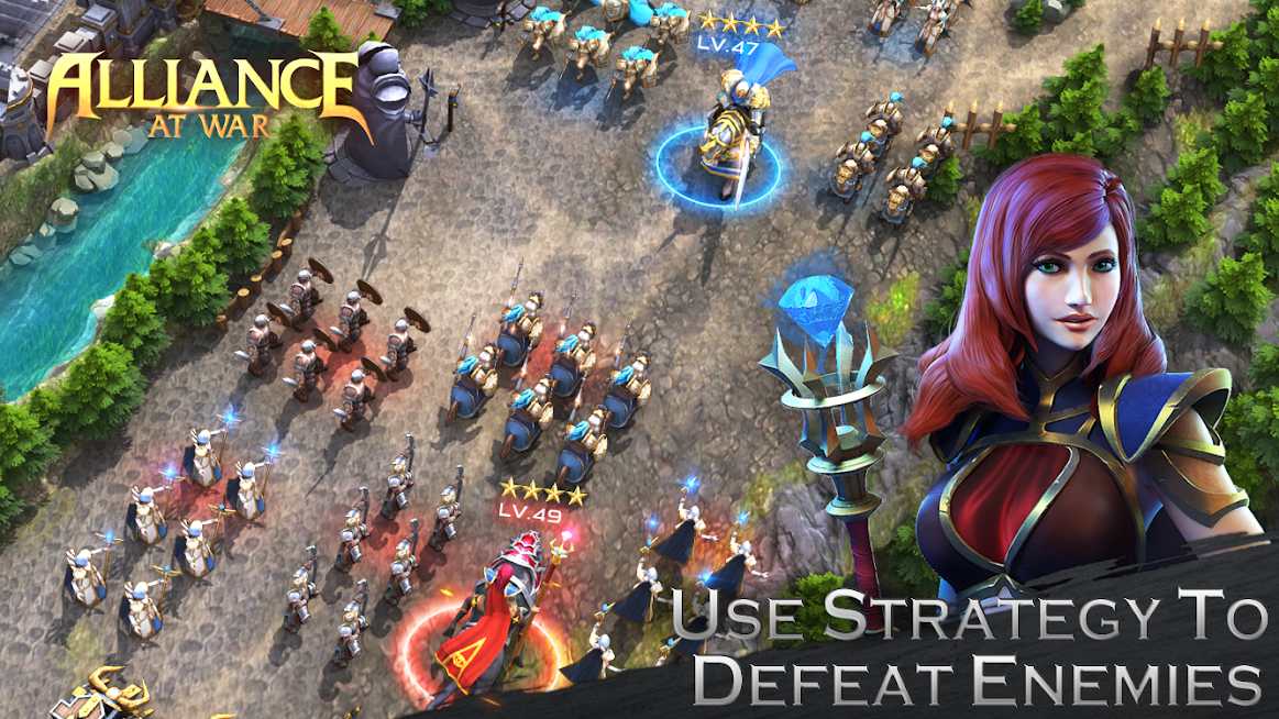 دانلود Alliance at war: magic throne v1.0.7 – بازی استراتژیکی اتحاد در جنگ اندروید