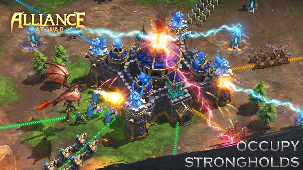 دانلود Alliance at war: magic throne v1.0.7 – بازی استراتژیکی اتحاد در جنگ اندروید