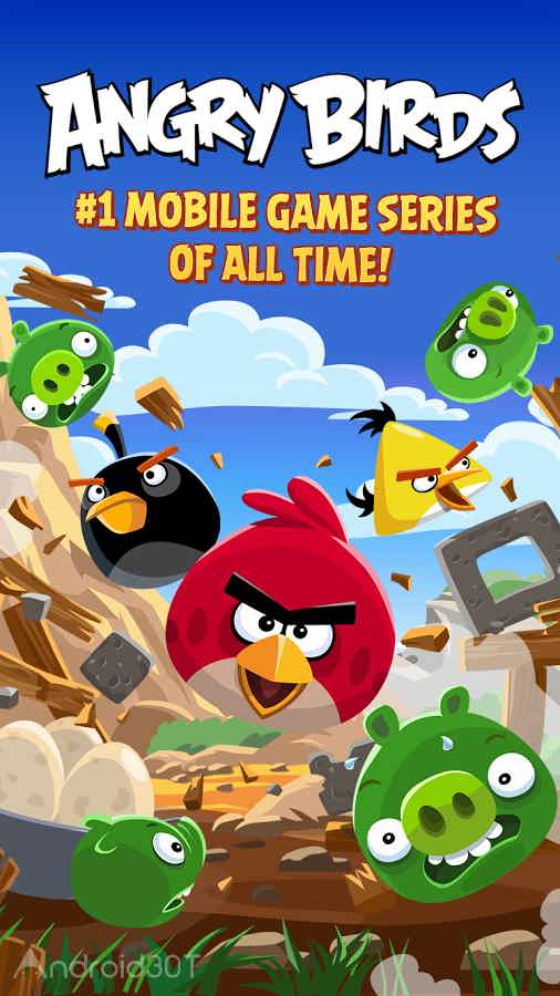 دانلود Angry Birds 8.0.3 – بازی پرطرفدار پرندگان خشمگین اندروید