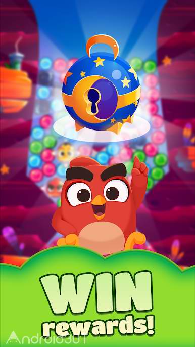 دانلود Angry Birds Dream Blast 1.42.0 – بازی انگری برد ترکاندن حباب اندروید