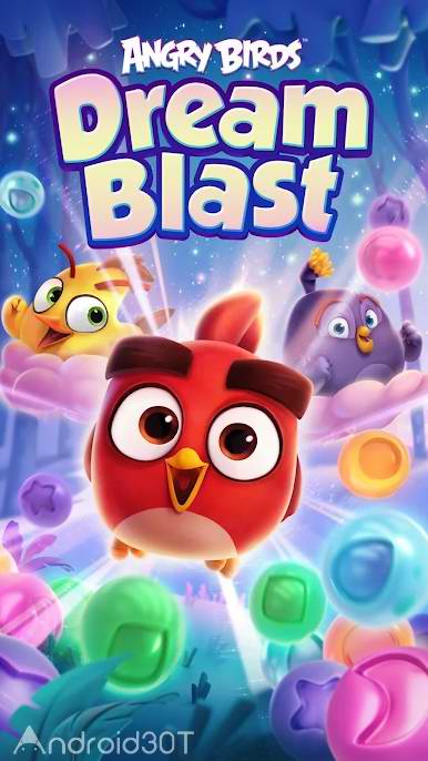 دانلود Angry Birds Dream Blast 1.46.0 – بازی انگری برد ترکاندن حباب اندروید