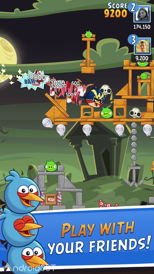 دانلود Angry Birds Friends 11.0.0 – بازی انگری بیرد دوستان برای اندروید