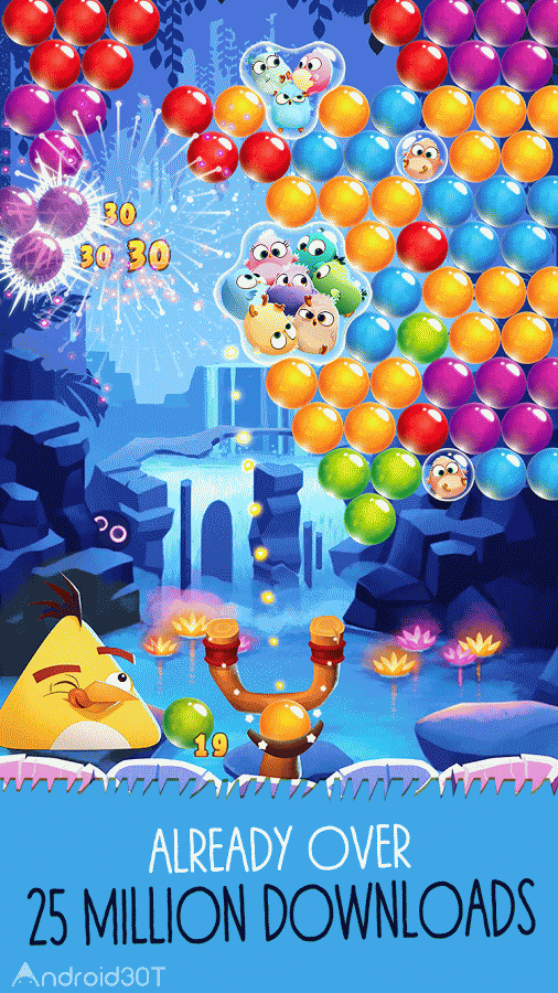 دانلود Angry Birds POP Bubble Shooter 3.114.0 – بازی انگری بیردز پاپ اندروید