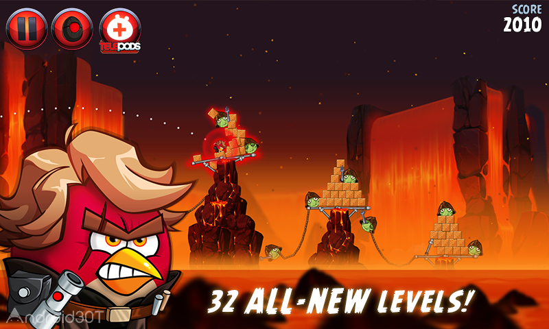 دانلود Angry Birds Star Wars II 1.9.25 – پرندگان خشمگین جنگ ستارگان 2 اندروید