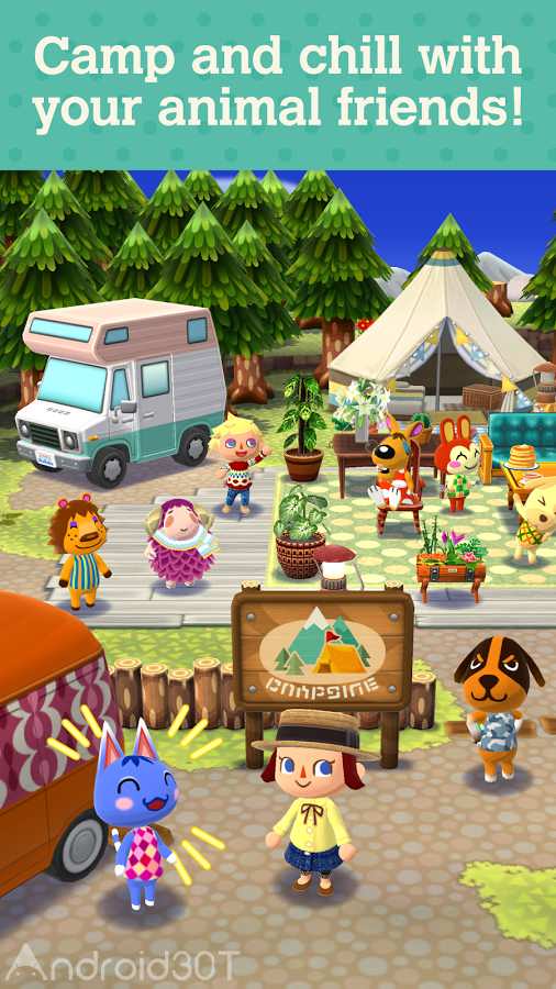 دانلود Animal Crossing: Pocket Camp 1.3.0 – بازی کودکانه عبور حیوانات اندروید