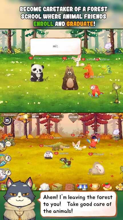 دانلود Animal Forest : Fuzzy Seasons 190 – بازی شبیه سازی جنگل حیوانات اندروید