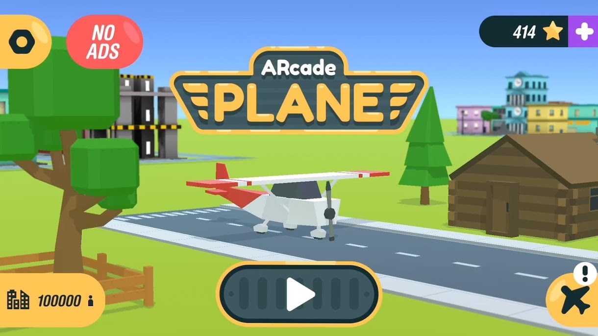 دانلود Arcade Plane 3D v0.1.1 – بازی شبیه سازی پرواز با هواپیما اندروید