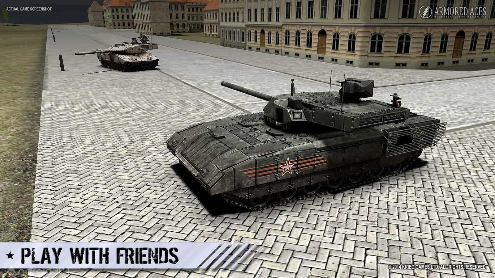 دانلود Armored Aces – 3D Tank Battles 3.1.0 – بازی سه بعدی جنگ تانک ها اندروید