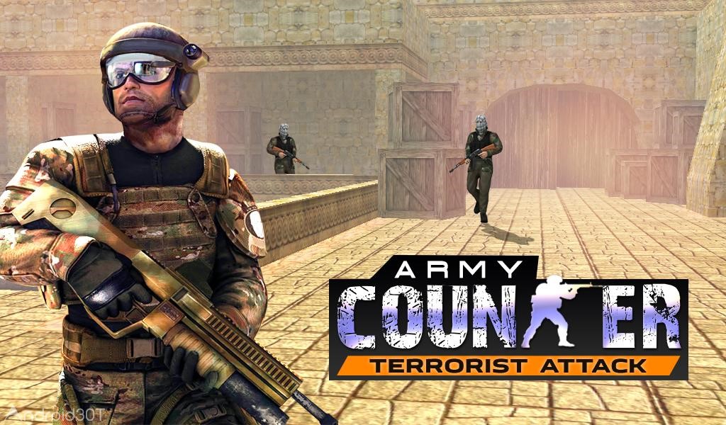 دانلود Army Counter Terrorist Attack Sniper Strike Shoot 1.7.8 – بازی نبرد با تروریستها اندروید