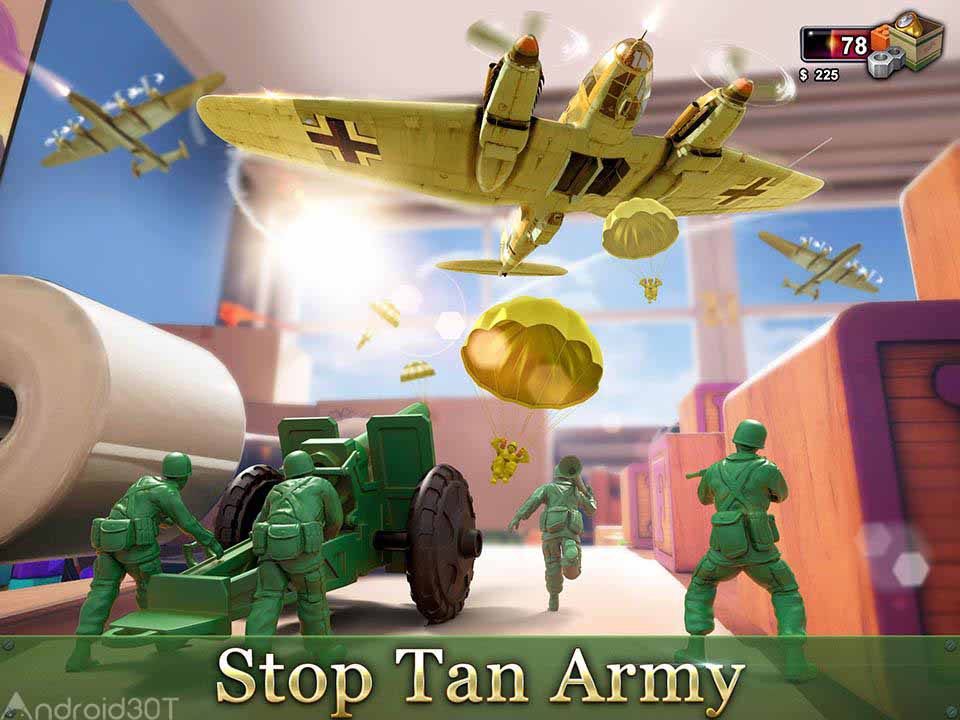 دانلود Army Men Strike 3.134.2 – بازی استراتژی اعتصاب ارتش اندروید