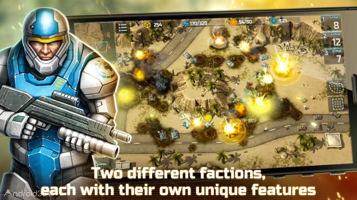 دانلود Art Of War 3 Modern PvP RTS 3.3.2 – بازی استراتژیکی اندروید