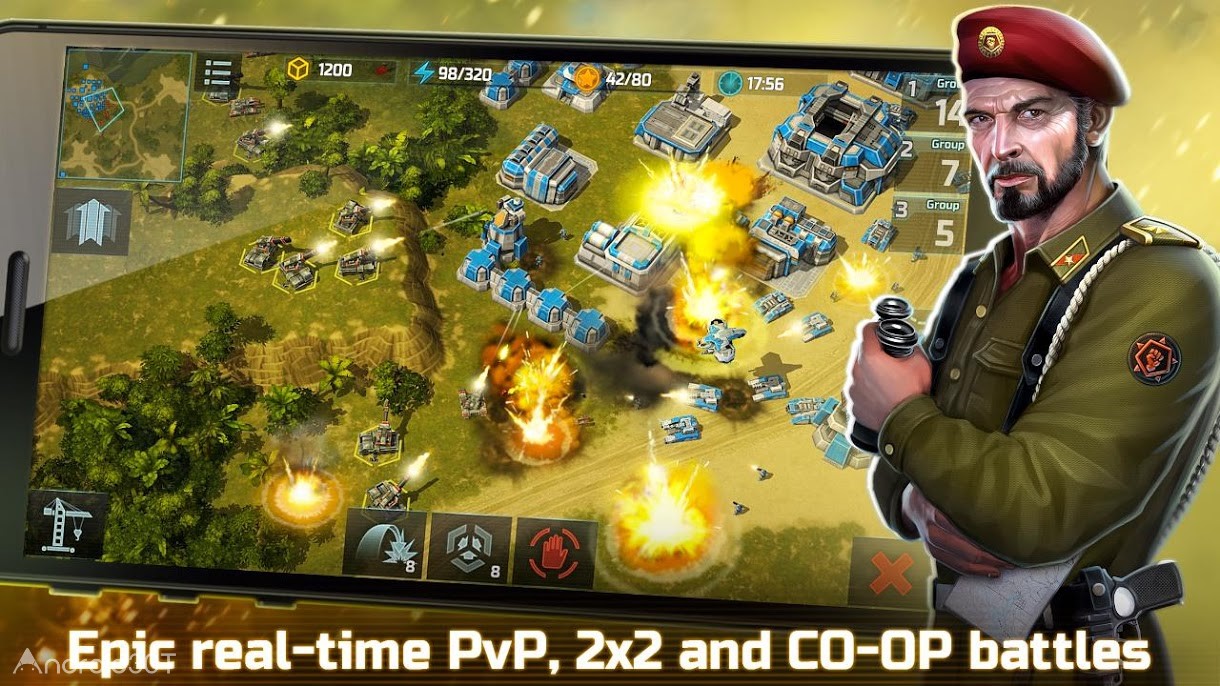 دانلود Art Of War 3 Modern PvP RTS 1.0.97 – بازی استراتژیکی اندروید