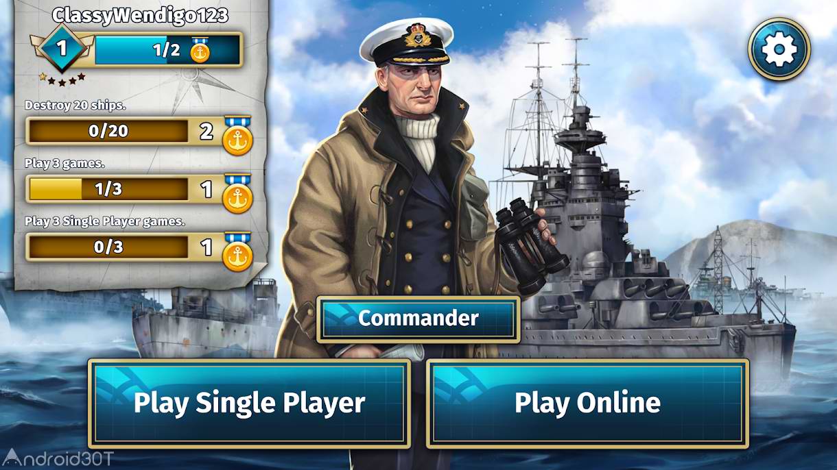 دانلود BATTLESHIP: Official Edition 0.1.1 – بازی کشتی جنگی آنلاین اندروید