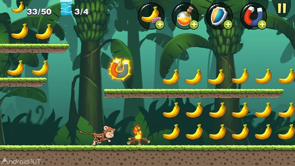 دانلود Banana Monkey – Banana Jungle 1.1.2 – بازی جالب جنگل موز اندروید