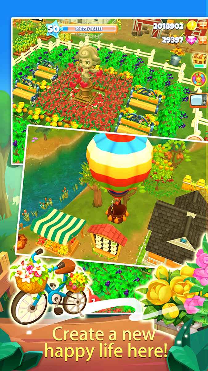 دانلود 1.6.3 Barn Story: 3D Farm Games Free – بازی شبیه سازی انبار مزرعه اندروید
