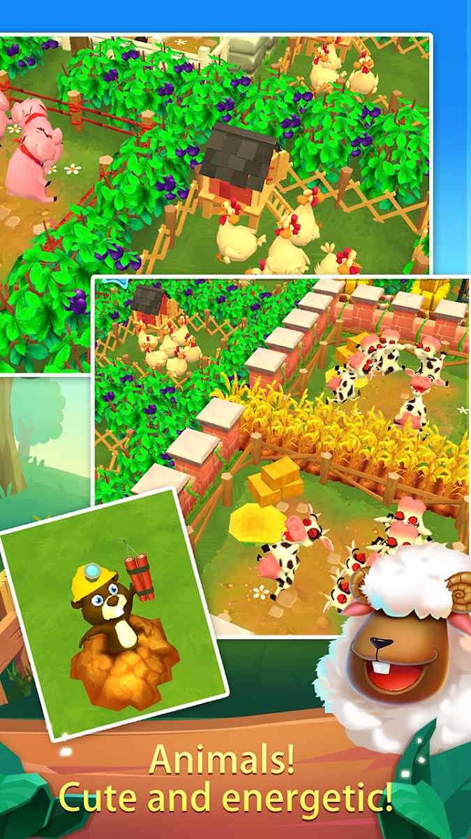 دانلود 1.6.3 Barn Story: 3D Farm Games Free – بازی شبیه سازی انبار مزرعه اندروید