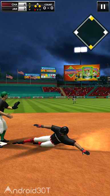 دانلود Baseball Megastar 1.0.5.150 – بازی ورزشی بیسبال اندروید
