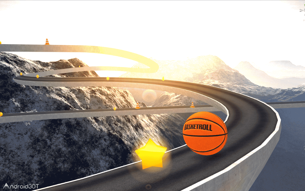 BasketRoll 3D: Rolling Ball 1.5.5 – بازی 3 بعدی بسکترول اندروید + مود