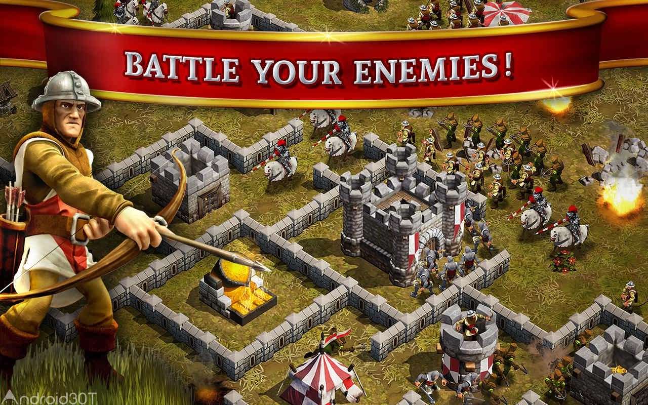 دانلود Battle Ages 3.1.2 – بازی آنلاین استراتژیک عصر نبرد اندروید