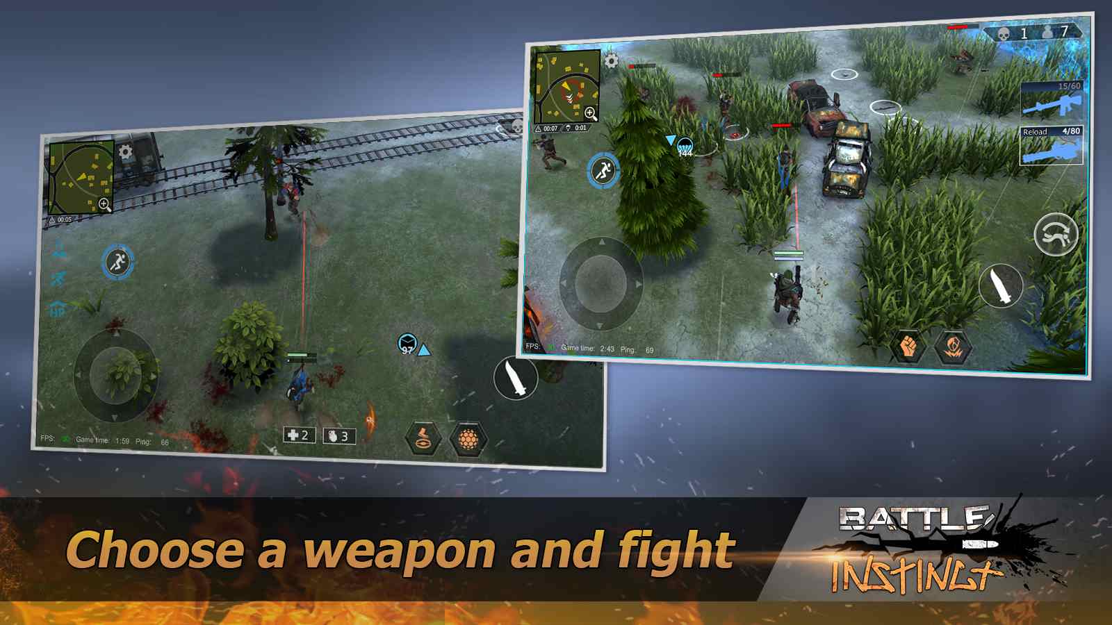 دانلود Battle Instinct 2.61 – بازی اکشن میدان نبرد اندروید