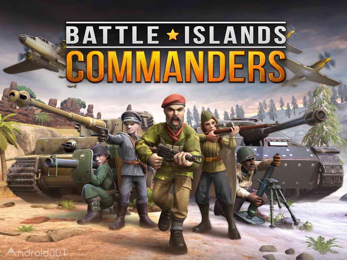 دانلود Battle Islands: Commanders 1.6.1 – بازی استراتژیک نبرد جزیره اندروید