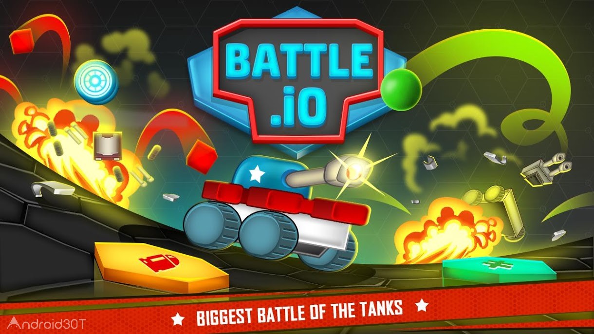 دانلود Battle.io 1.9 – بازی هیجان انگیز نبرد تانک ها اندروید