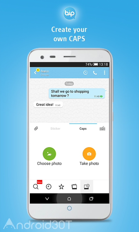 دانلود BiP Messenger 3.87.54 چت و تماس رایگان بیپ مسنجر اندروید