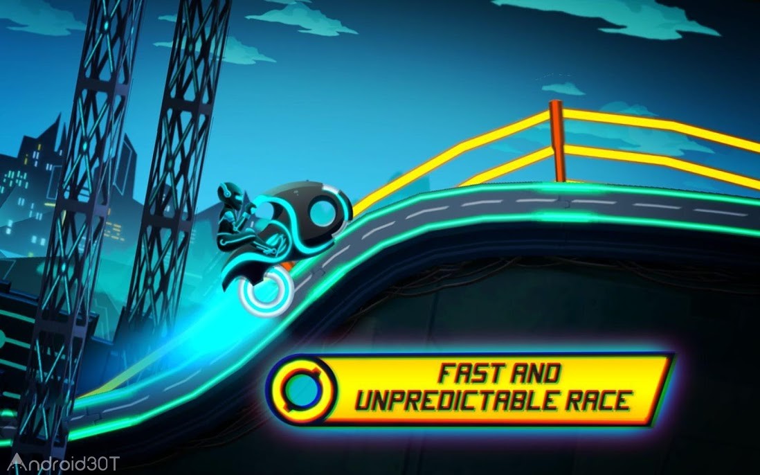 دانلود Bike Race Game: Traffic Rider Of Neon City 3.61 – بازی مسابقات موتور سواری اندروید