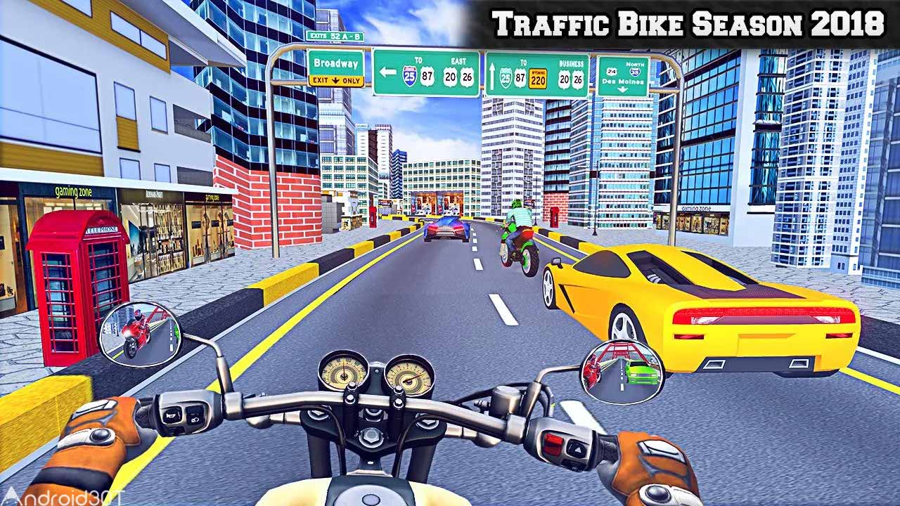 دانلود Bike Racing crazy Rider 2018 1.0 – بازی جدید موتور سواری 2018 اندروید