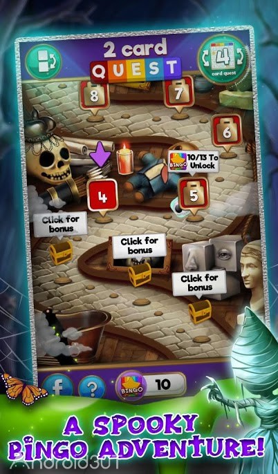 دانلود Bingo Monster Mania – Spooky Adventures 1.42 – بازی ماجراجویی هیولا ها اندروید
