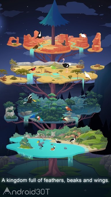 دانلود Birdstopia – Idle Bird Clicker 1.2.9 – بازی شبیه ساز زندگی پرندگان اندروید