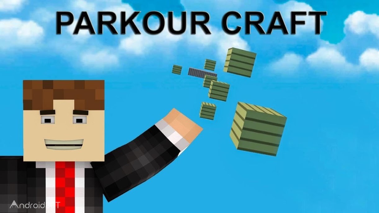 دانلود Block Parkour Craft 3D 1.25 – بازی ماجراجویی بلوکی اندروید
