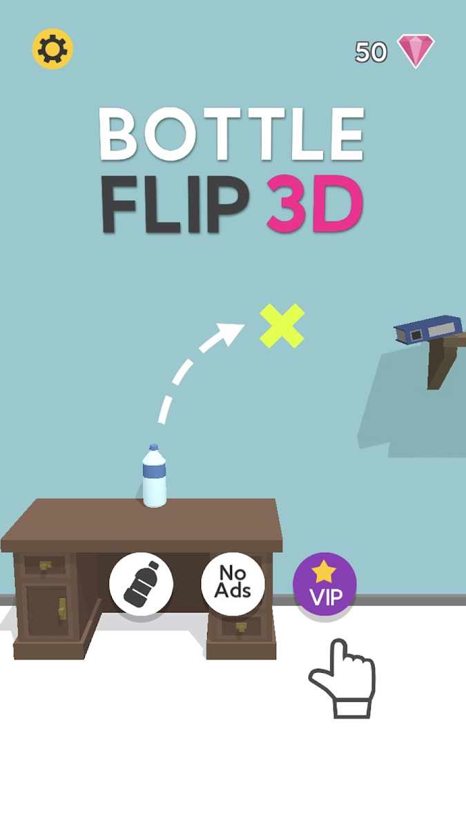 دانلود Bottle Flip 3D v1.55 – بازی تمرکز حواس اندروید