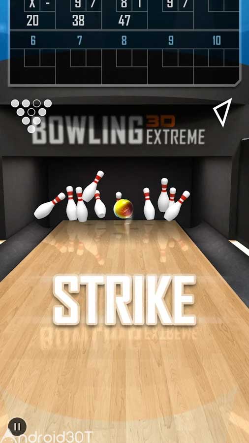 دانلود Bowling 3D Extreme Plus 1.8 – بازی بولینک 3 بعدی اندروید