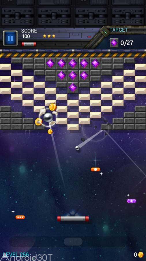 دانلود Brick Breaker Star: Space King 1.9 – بازی مهیج شکستن آجرها اندروید