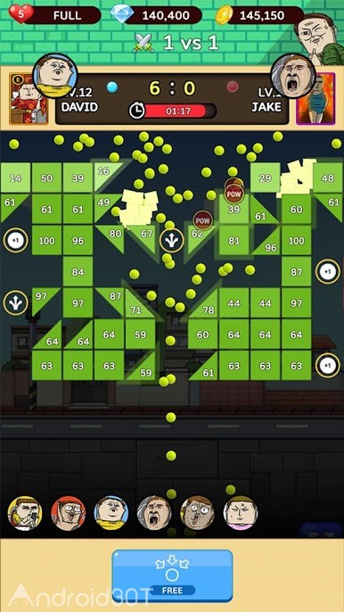 دانلود 1.7.1.005 Bricks n Crush – بازی سرگرم کننده آجر شکن برای اندروید