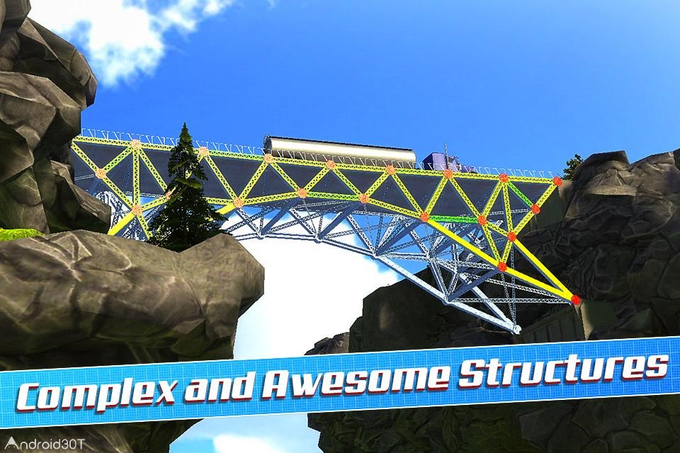 دانلود Bridge Construction Simulator 1.2.7 – بازی ساخت و ساز پل اندروید